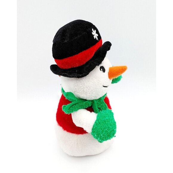 Sears SNOWBALL 8" Snowman Beanbag Plush Toy 2008 Collectible - Picture 4 of 5